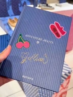 Brand new! Never opened! Rothy's Papier Travel Journal with stickers